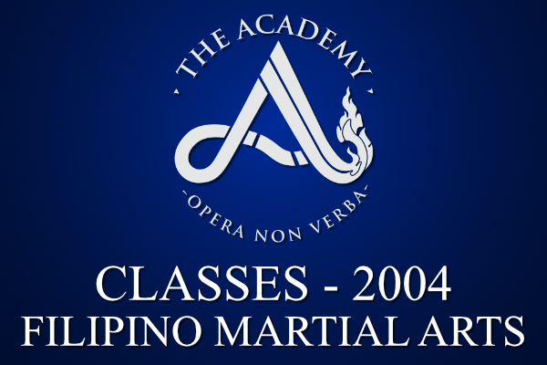Classes – 2004 – Filipino Martial Arts
